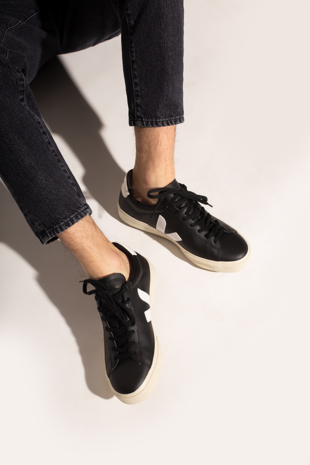 Veja clearance black sneakers